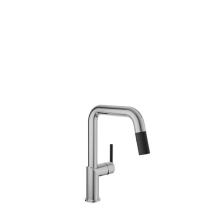 BARiL CUI-9250-22L-CK - Single hole kitchen faucet with 2-function pull-down spray