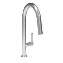 BARiL CUI-9340-02L-CC - High Single Hole Kitchen Faucet With 2-Function Pull-Down Spray