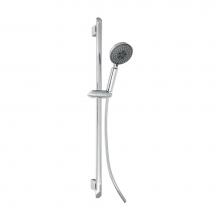 BARiL DGL-0084-03-CC - Oval 3-spray sliding shower bar