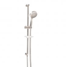 BARiL DGL-2175-23-CC - Zip 3-spray sliding shower bar with built-in elbow connector