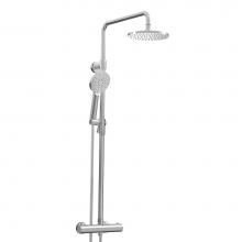 BARiL PRO-1100-53-CC-NS - Complete thermostatic shower kit on pillar (shared ports)