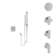 BARiL TRO-2102-80-CC - Trim only for pressure balanced shower kit (without handle)