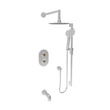 BARiL PRO-2901-80-CC - Complete Pressure Balanced Shower Kit (Without Handle)