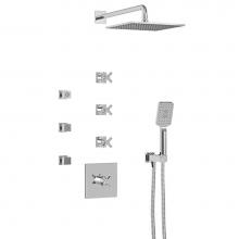 BARiL PRO-3851-27-GG-175 - Complete thermostatic shower kit