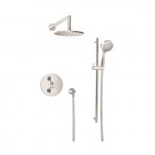 BARiL PRO-4200-66-CC - Complete thermostatic pressure balanced shower kit