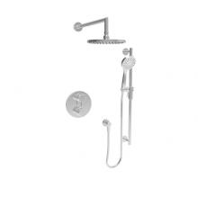 BARiL PRO-4201-66-CC - Complete Thermostatic Pressure Balanced Shower Kit