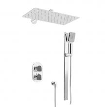 BARiL PRO-4230-56-CF - Complete thermostatic pressure balanced shower kit