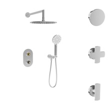 BARiL PRO-4291-80-CC - Complete thermostatic pressure balanced shower kit (without handle)