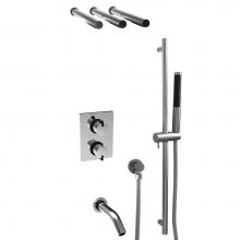 BARiL PRO-4300-51-CC - Complete thermostatic pressure balanced shower kit