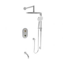 BARiL PRO-4301-80-CC-NS - Complete Thermostatic Pressure Balanced Shower Kit (Non-Shared Ports)(Without Handle)