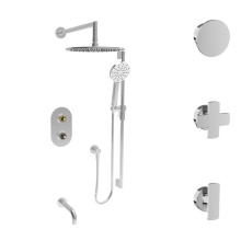 BARiL PRO-4301-80-CC - Complete thermostatic pressure balanced shower kit (without handle)