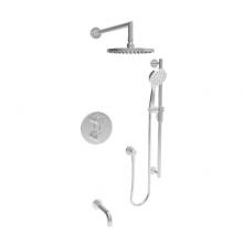 BARiL PRO-4302-66-CC - Complete Thermostatic Pressure Balanced Shower Kit