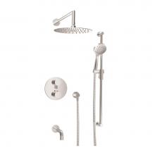 BARiL PRO-4316-66-CC - Complete Thermostatic Pressure Balanced Shower Kit