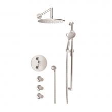 BARiL PRO-4394-66-CC - Complete Thermostatic Pressure Balanced Shower Kit