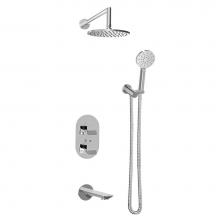 BARiL PRO-4396-46-LL - Complete thermostatic pressure balanced shower kit
