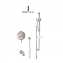 BARiL PRR-2915-66-CC - Complete pressure balanced shower kit