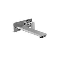 BARiL T04-8120-00L-CC-100 - Trim only for single lever wall-mounted lavatory faucet, drain not included