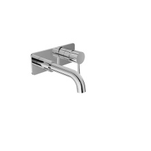BARiL T66-8126-04L-CC-050 - Trim only for single lever wall-mounted lavatory faucet, drain not included