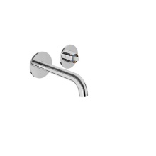BARiL T80-8106-00L-CC - Trim only for single lever wall-mounted lavatory faucet (without handle), drain not included