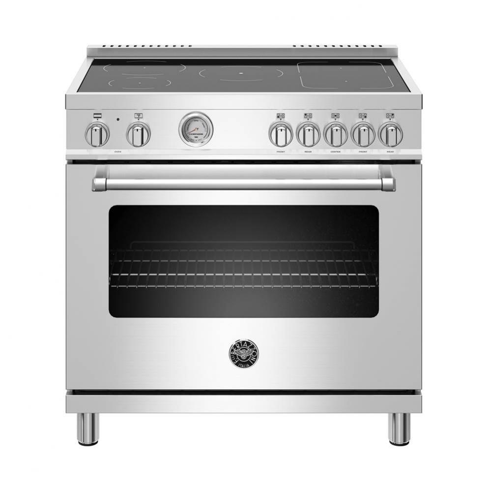 Master Series Range, Electric Oven, 5 Induction Zones, 36''