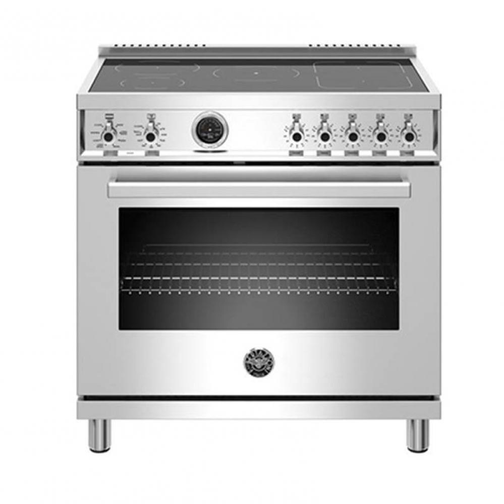 Professional Series Range, Electric Self Clean Oven, 5 Induction Zones, 36''
