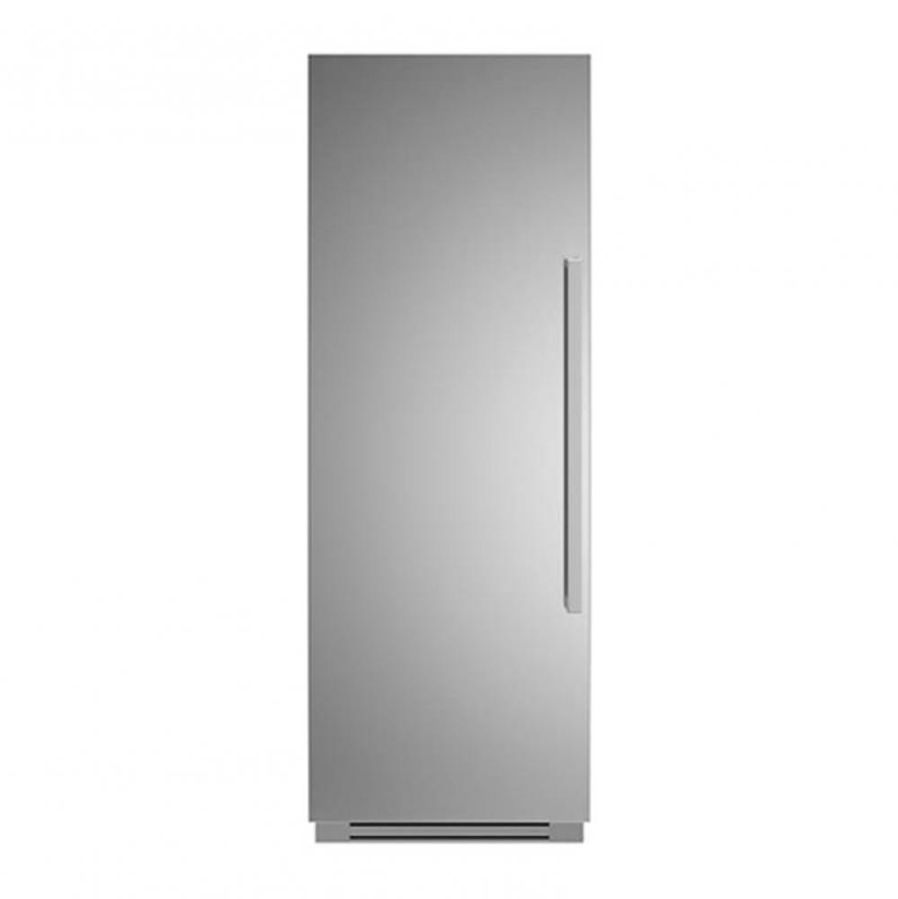 Built-In Freezer Column, 30'', Left Swing Door, Stainless Steel