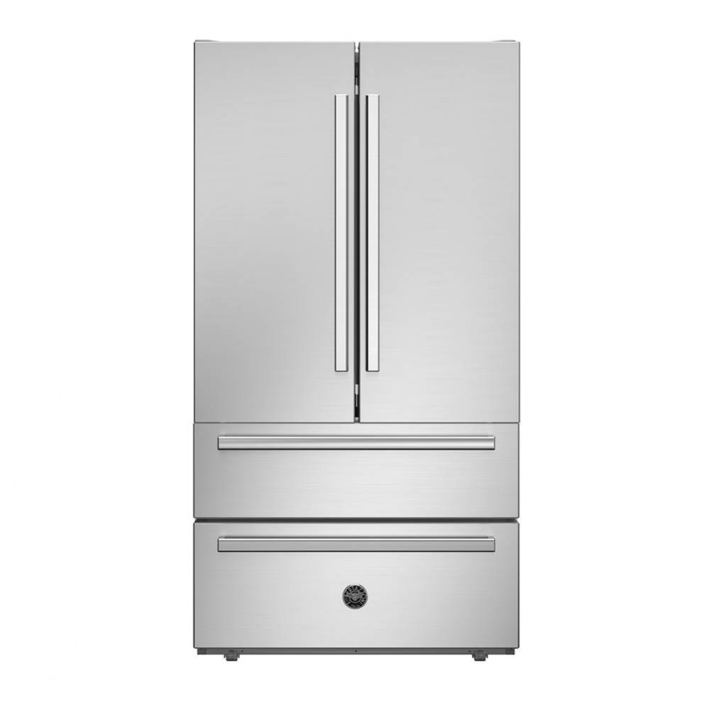 Counter Depth French Door Refrigerator, 36'', Internal Ice Maker