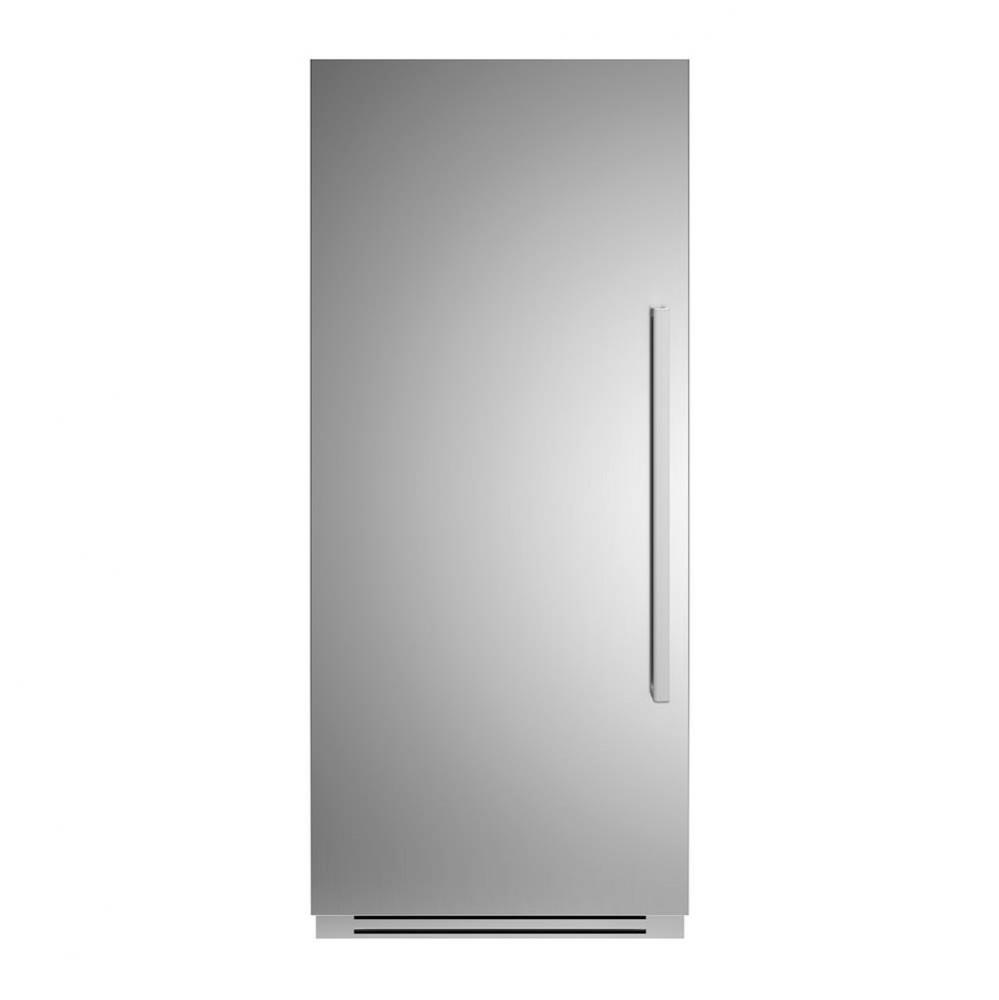 Built-In Refrigerator Column, 36'', Left Swing Door, Stainless Steel