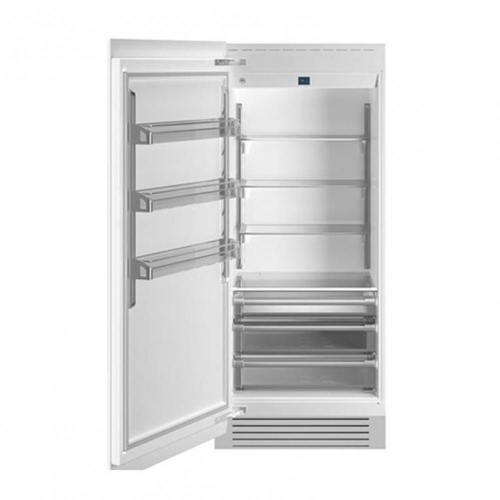 Built-In Refrigerator Column, 36'', Left Swing Door, Panel Ready