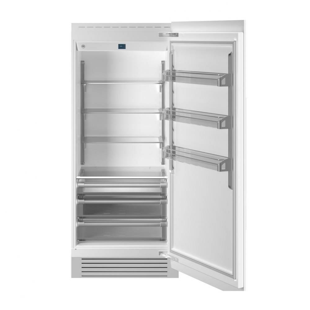 Built-In Refrigerator Column, 36'', Right Swing Door, Panel Ready