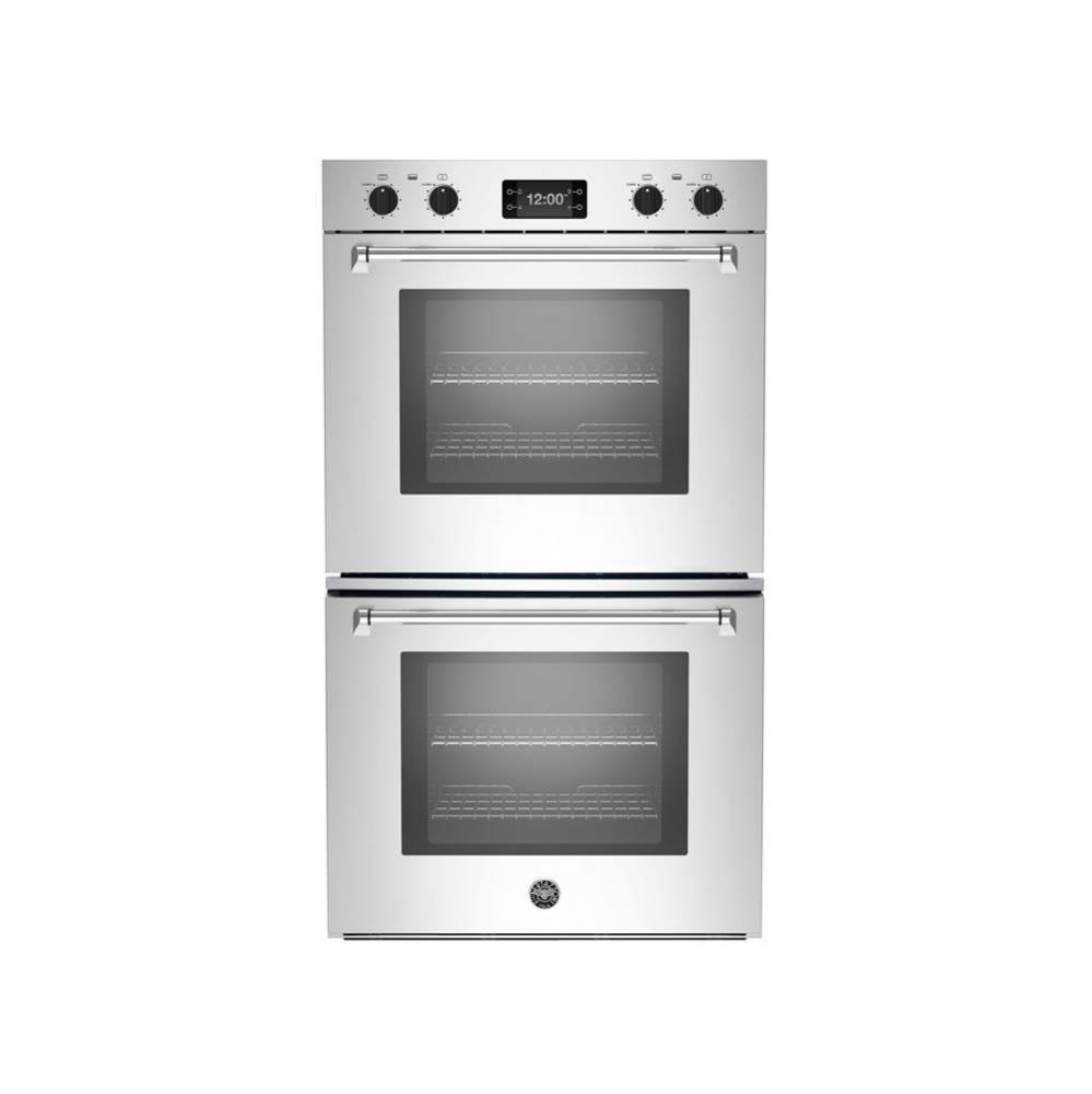 30'' Elect Convection Double Self-Clean Oven; Food Probe, Touch Control & Cooking As