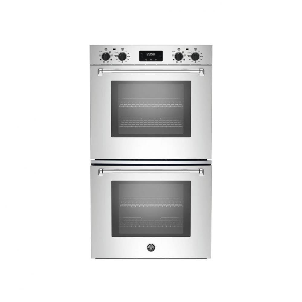 30'' Elect Convection Double Self-Clean Oven; LED Display