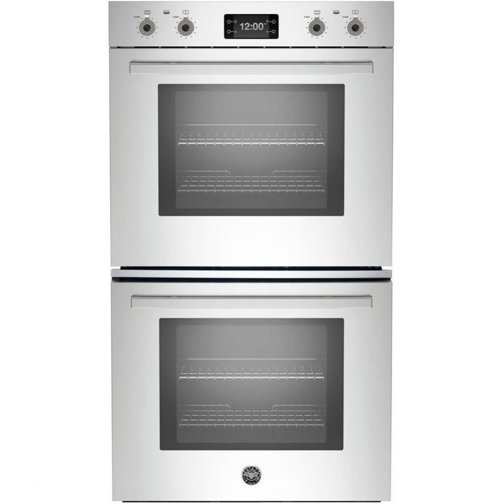 30'' Elect Convection Double Self-Clean Oven; Food Probe, Touch Control & Cooking As