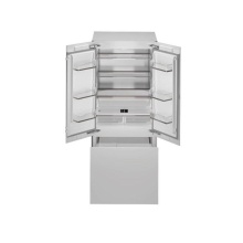Bertazzoni BZZ-REF36FDBZPNV/24 - Bertazzoni - Built-in French Door Refrigerator with Ice Maker and Internal Water Dispenser - Panel