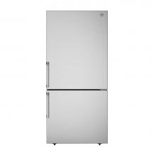 Bertazzoni REF31BMFX - Bottom Mount Freestanding Refrigerator, 31'', Stainless Steel without Ice Maker and Reve