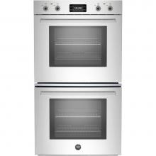 Bertazzoni PROFD30XT - 30'' Elect Convection Double Self-Clean Oven; Food Probe, Touch Control & Cooking As