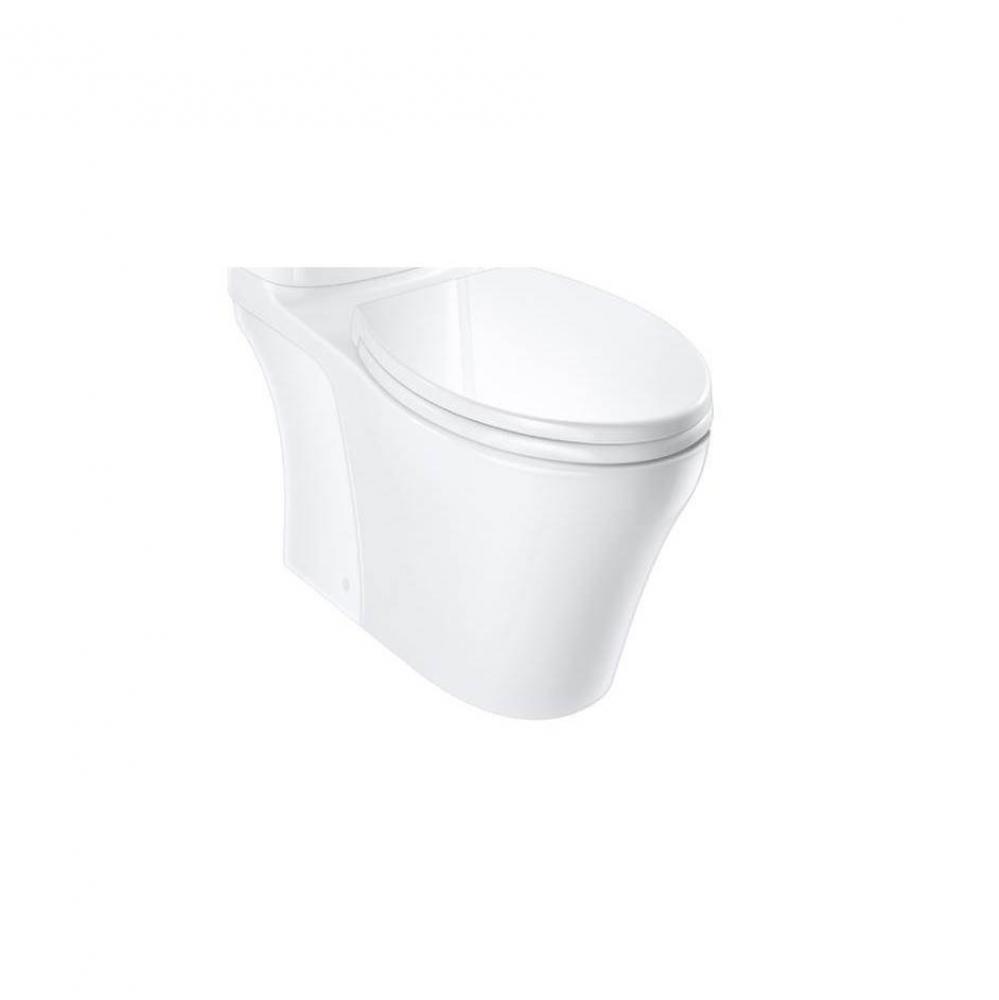 Somerton Back Outlet Bowl Soft Closing Seat & Wall Connector