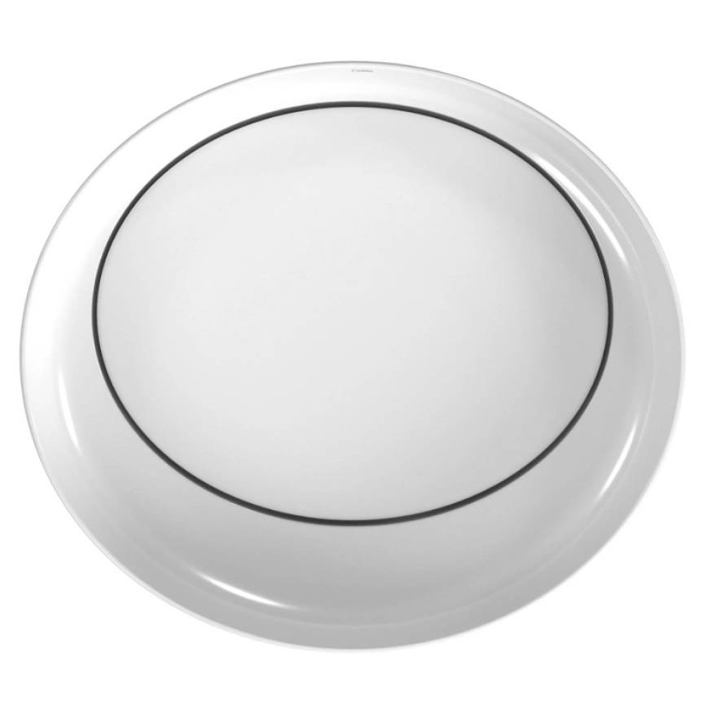 Caldera Vessel Sink, Gloss White