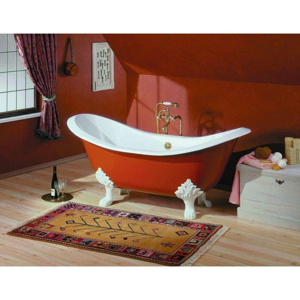 REGENCY Cast Iron Bathtub with Lion Feet