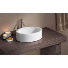 Cheviot Products Canada 1280-WH - FLOW Vessel Sink