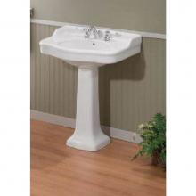 Cheviot Products Canada 350/22-WH-1 - ANTIQUE Pedestal Sink