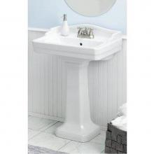 Cheviot Products Canada 553-WH-8 - ESSEX Pedestal Sink