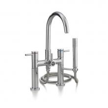 Cheviot Products Canada 7512-BN - CONTEMPORARY Deck-Mount Tub Filler