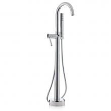 Cheviot Products Canada 7550-CH - CONTEMPORARY Single-Post Tub Filler