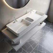 Cheviot Products Canada 1311-WH-1 - INFINITY DOUBLE Vessel Sink