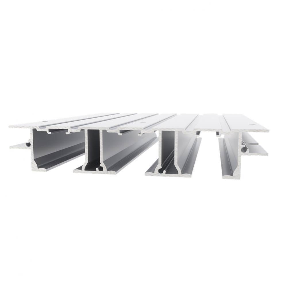 CS Full Height Ceiling Mount Track Triple  (Suits 1-3/4'' door thickness)