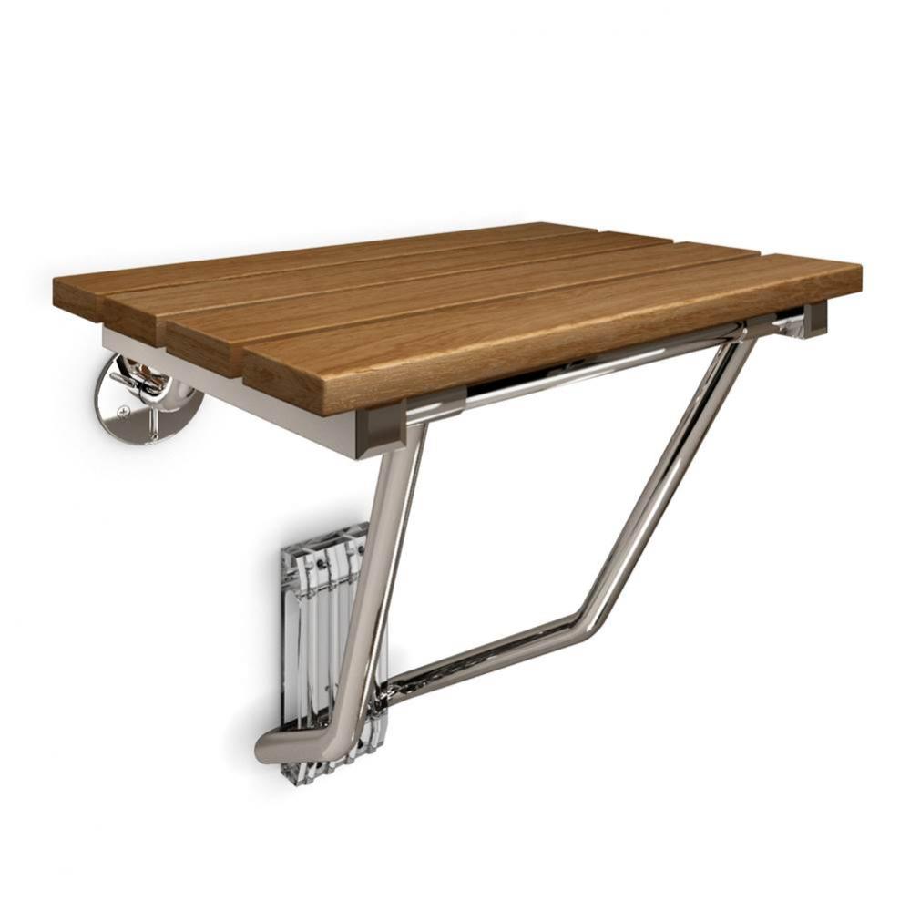 DreamLine Natural Teak Folding Shower Seat