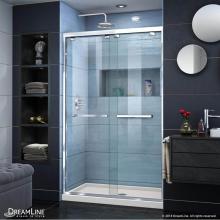 Dreamline Showers DL-7008C-22-01 - DreamLine Encore 32 in. D x 48 in. W x 78 3/4 in. H Bypass Shower Door in Chrome and Center Drain