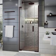 Dreamline Showers SHDR-443060-06 - DreamLine Elegance Plus 30-30 3/4 in. W x 72 in. H Frameless Pivot Shower Door in Oil Rubbed Bronz