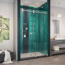 Dreamline Showers SHDR-61487620-08 - DreamLine Enigma-XO 44-48 in. W x 76 in. H Fully Frameless Sliding Shower Door in Polished Stainle